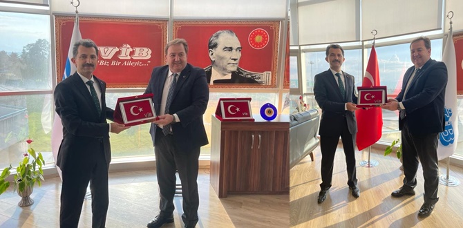 Kocaali Belediye Başkanı Acar'dan Akın'a ziyaret.
